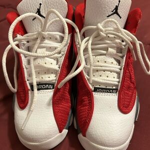 Jordan Kids Sneakers in Red and White